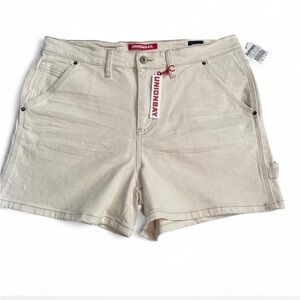 UNIONBAY Women's Cream Cargo Shorts